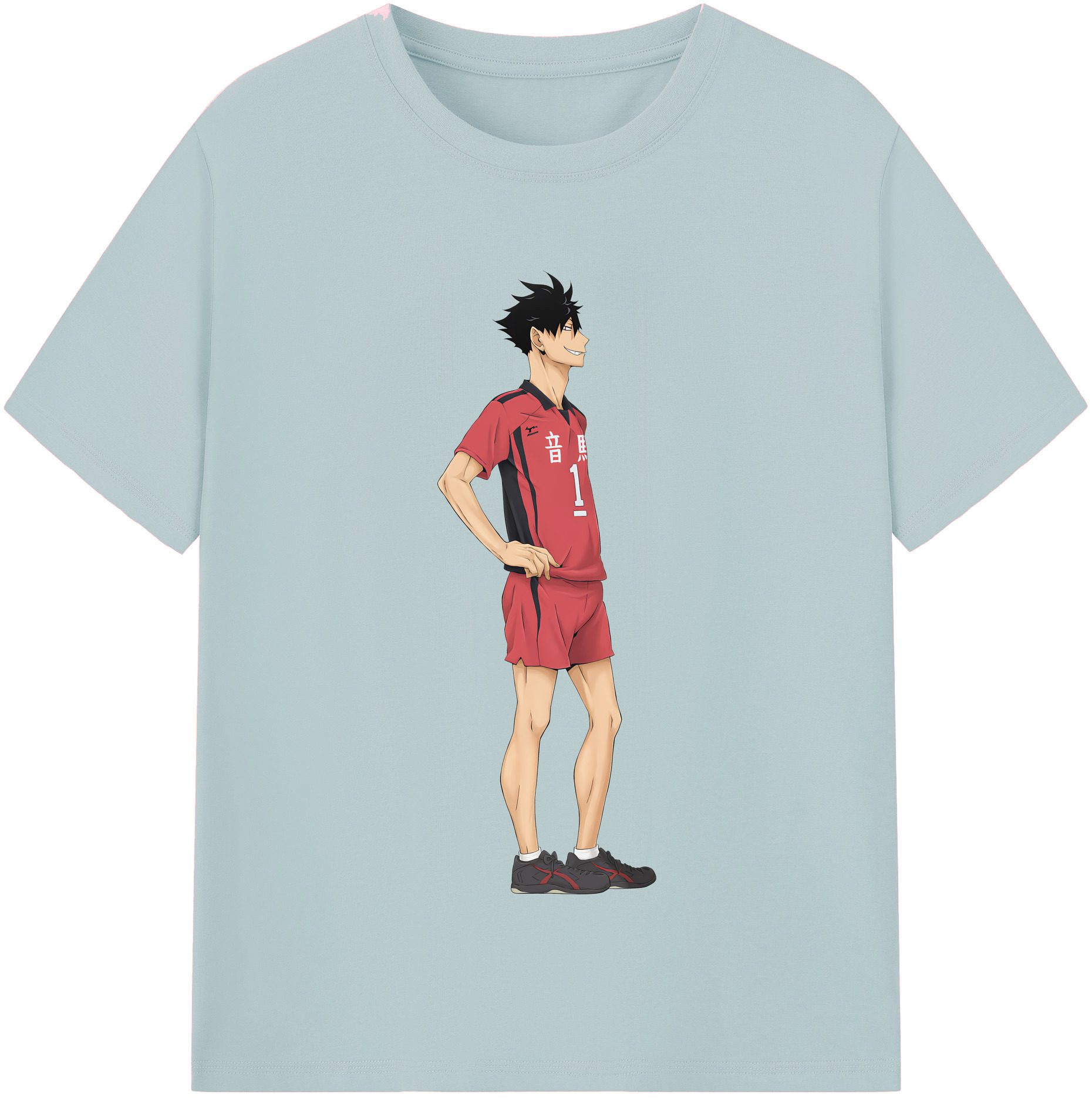 （画像用） ハイキュー!! Haikyu!! 綿100％半袖Tシャツ（フロントプリント）